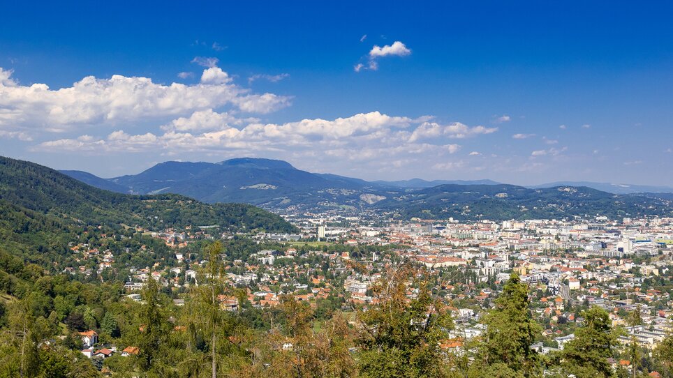 View of the city of Graz. | © Graz Tourismus