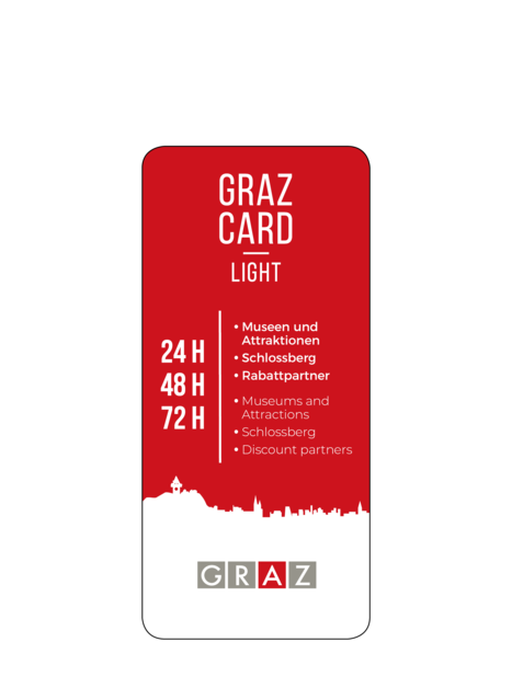 Graz Card Light für Museen und Attraktionen in Graz.  | © Graz Tourismus