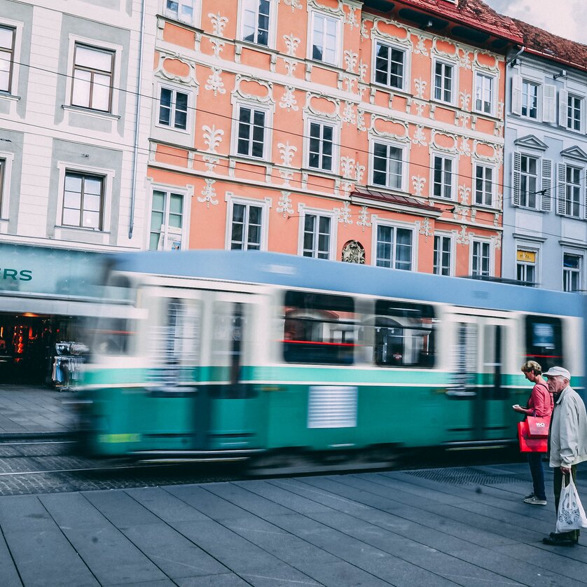 Straßenbahn in Graz | © Janet Newenham - Journalist On The Run