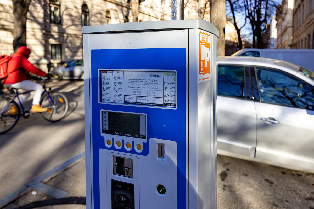 Kurzparkzonen in Graz | Blaue & Grüne Zone | Parken in Graz