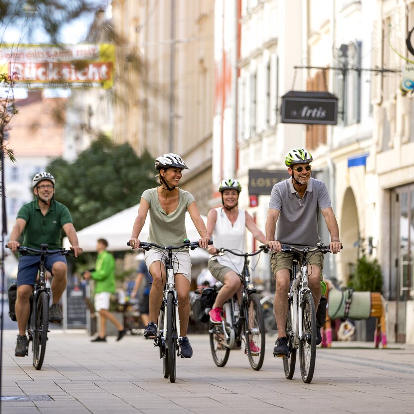 Radfahren in Graz | © Graz Tourismus - Tom Lamm Radfahren in Graz | © Graz Tourismus - Tom Lamm