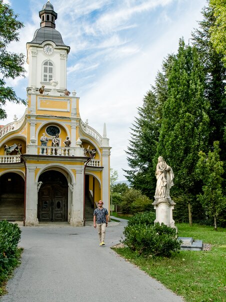 Blick auf die Kalvarienbergkirche auf dem Kalvarienberg in Graz. | © Graz Tourismus - Mias Photoart-12