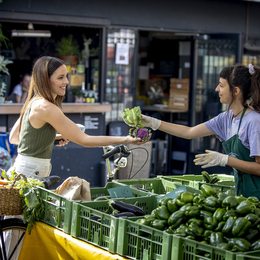 Mercato contadino Kaiser-Josef-Markt | © Graz Tourismus - Tom Lamm