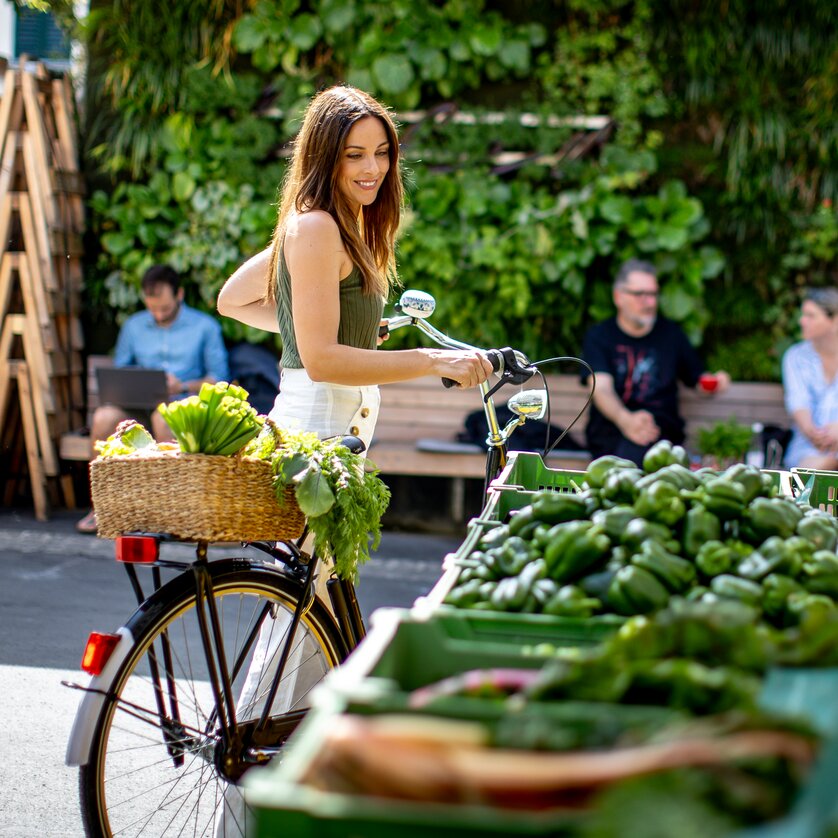 Mercato contadino Kaiser-Josef-Markt | © Graz Tourismus - Tom Lamm Mercato contadino Kaiser-Josef-Markt | © Graz Tourismus - Tom Lamm