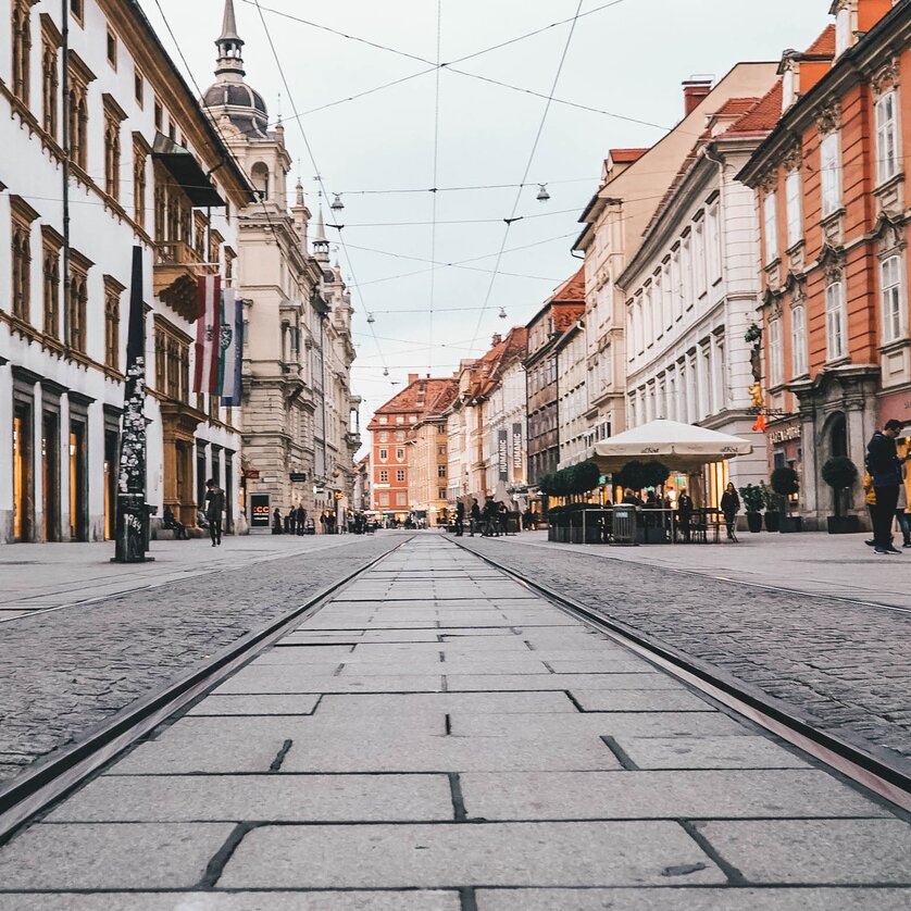 Herrengasse | © Janet Newenham - Journalist On The Run Herrengasse in Graz | © Janet Newenham - Journalist On The Run