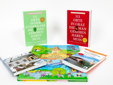 Reiseführer über Graz und Steiermark, kinderfreundliche Bücher und Karten. | © Graz Tourismus - Harry Schiffer