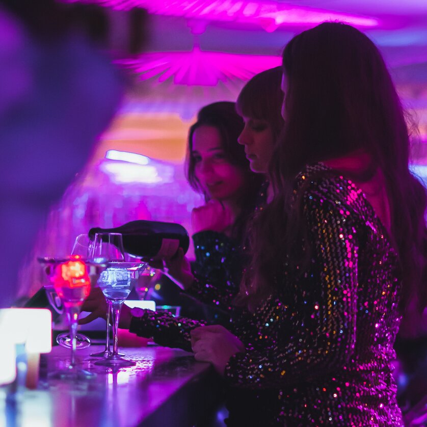 WINE DINE DISCO I Restaurant Schlossberg | © Restaurant Schlossberg WINE DINE DISCO I Restaurant Schlossberg | © Restaurant Schlossberg