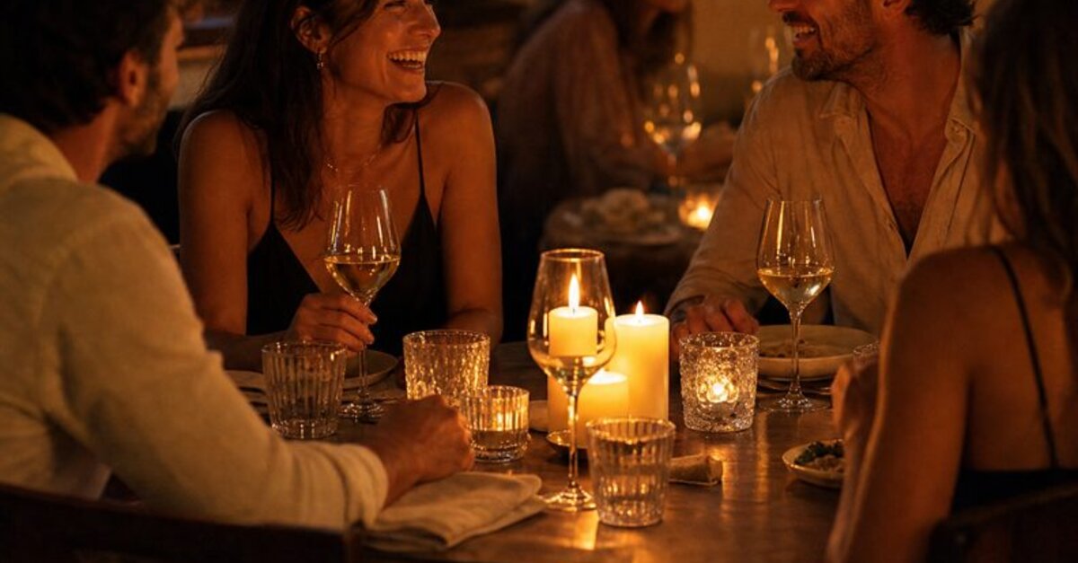 Candle Light Dinner im Restaurant Kornati