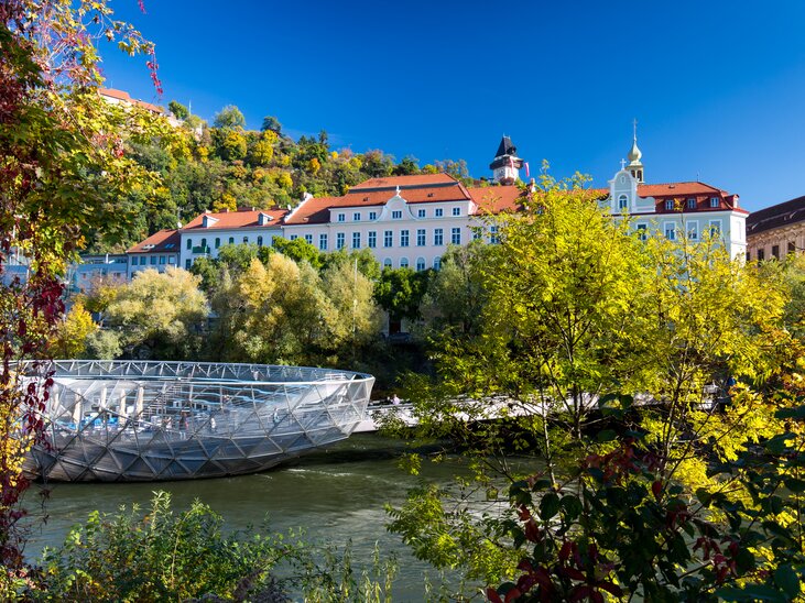 Murinsel | © Graz Tourismus - Harry Schiffer
