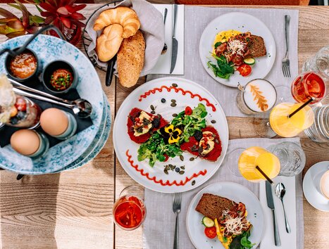 Ein köstliches Frühstücksarrangement im aiola upstairs. | © 5komma5sinne - Rene Strasser Fotografie 