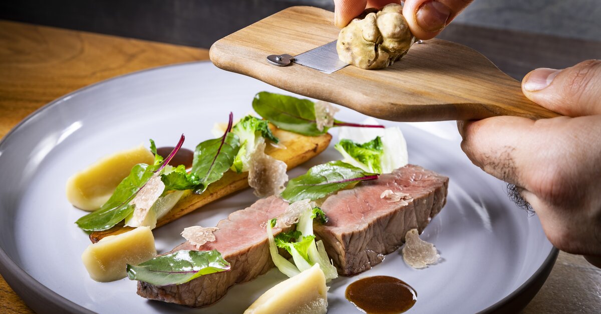 Trüffel-Dinner im dreizehn by Gauster
