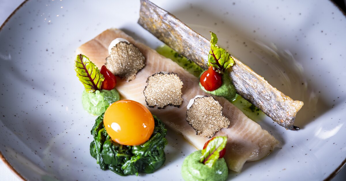 Trüffelfestival-Menü im Restaurant Florian im Parkhotel