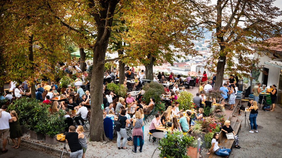 Oktoberfest at the SCHLOSSBERG Beer Garden - Impression #2 | © Werner Krug