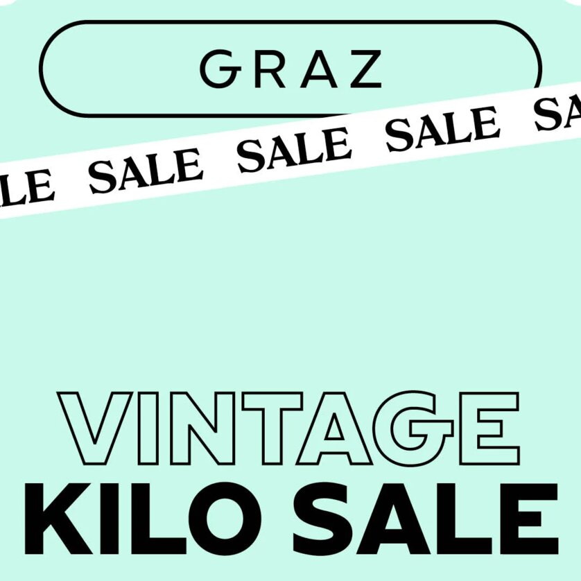 Vintage Kilo Sale in Graz on October 17th and 18th. Free entry. | © BeThrifty