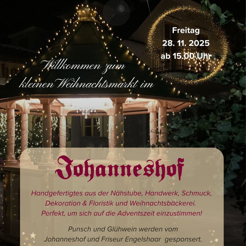 Weihnachtsmarkt beim Johanneshof - Impression #1