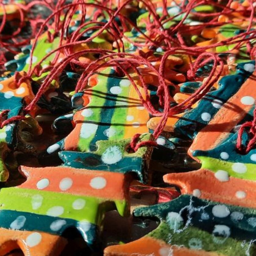 Weihnachtsbaumaufhaenger | © Galerie Blaues Atelier - Kerstin Ebernhard