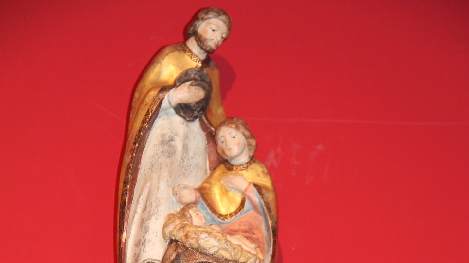 Darstellung von Heiligen auf einem Baumstamm. | © Archiv Diözesanmuseum Graz