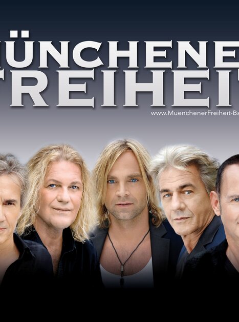 Die Band Münchener Freiheit posiert für ein Gruppenfoto. | © Münchener Freiheit