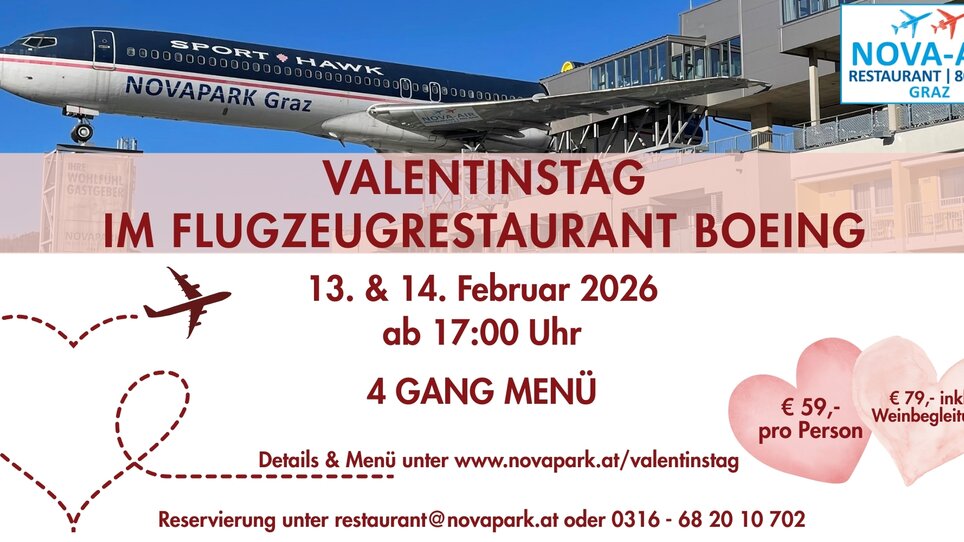 Valentinstag im Flugzeugrestaurant BOEING - Impression #2