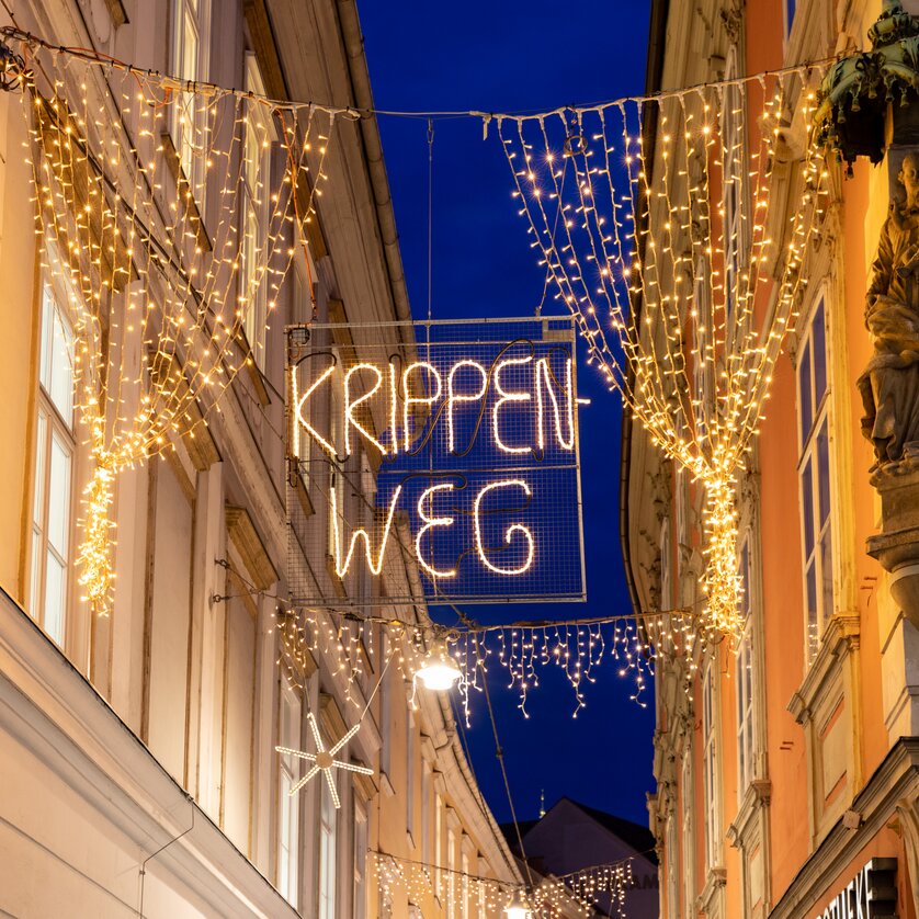 Krippenweg Stempfergasse | © Graz Tourismus-Harry Schiffer Krippenweg Stempfergasse | © Graz Tourismus-Harry Schiffer