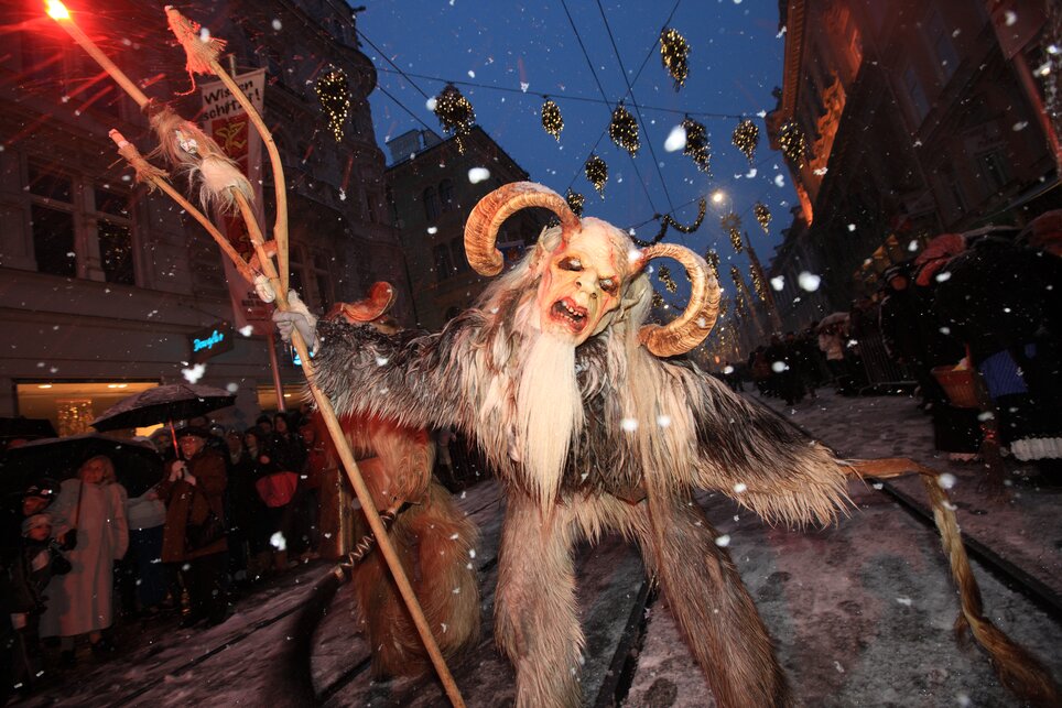 Krampus- & Perchtenlauf | © Graz Tourismus - Harry Schiffer Krampus- & Perchtenlauf | © Graz Tourismus - Harry Schiffer