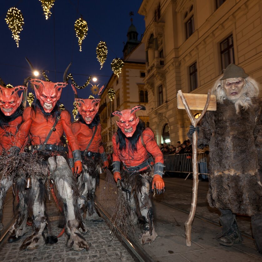 Krampus- & Perchtenlauf | © Graz Tourismus - Harry Schiffer Krampus- & Perchtenlauf | © Graz Tourismus - Harry Schiffer