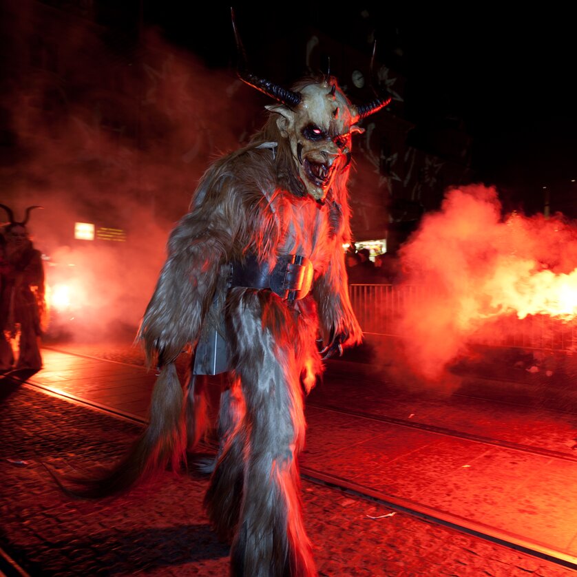 Traditional ”Krampus and Perchten“ procession | © Graz Tourismus - Harry Schiffer Traditional ”Krampus and Perchten“ procession | © Graz Tourismus - Harry Schiffer