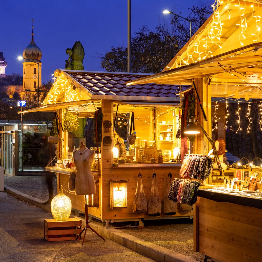 Grieskindlmarket on Nikolaiplatz square – the sustainable Christmas market | © Graz Tourismus - Harry Schiffer