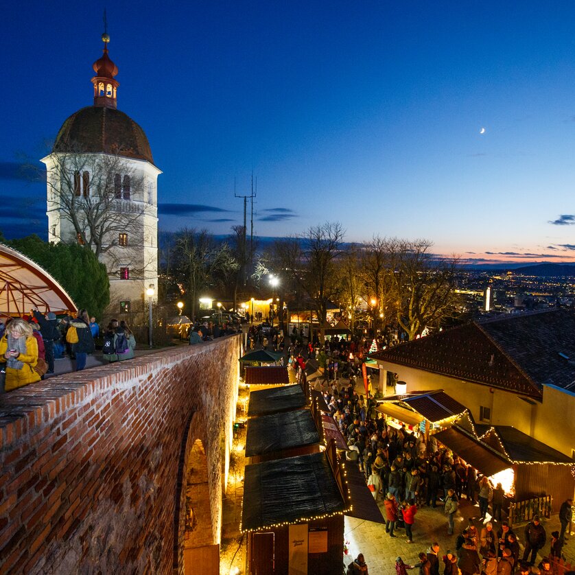 Aufsteirern-Advent am Schlossberg | © ivents - Erwin Scheriau Aufsteirern-Advent am Schlossberg | © ivents - Erwin Scheriau