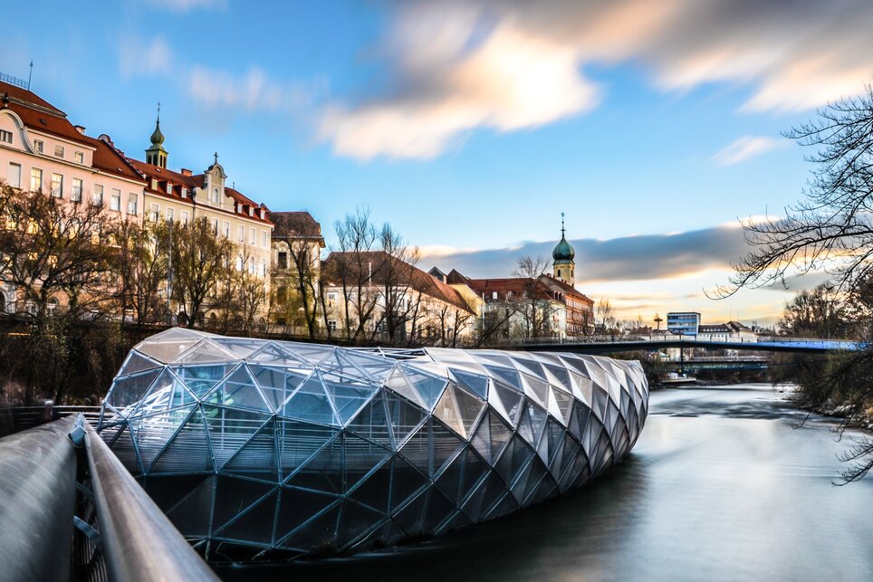 Murinsel | © Graz Tourismus - Markus Spenger