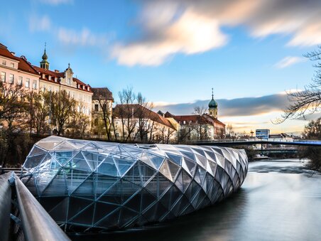 Murinsel | © Graz Tourismus - Markus Spenger