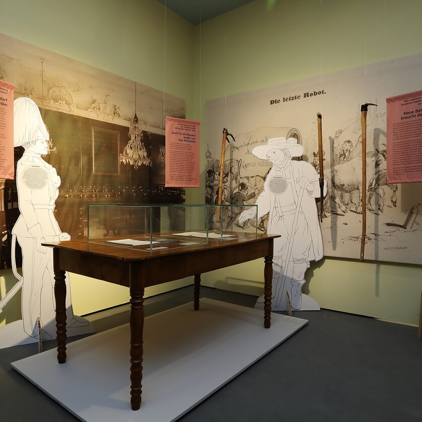 Wendezeiten Ausstellung im Museum für Geschichte | © UMJ-J.J.Kucek