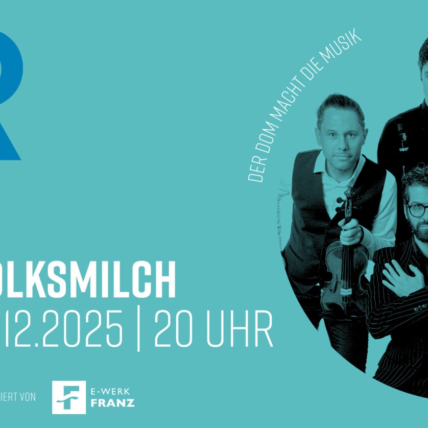 Konzertankündigung: Folksmilch in Graz | © Wolfgang Spekner Folksmilch Konzert am 10.12.2025 im Klub Royal, Graz. | © Wolfgang Spekner
