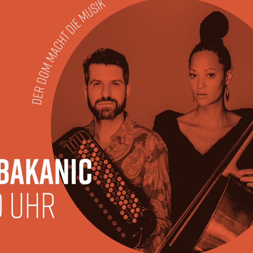 Konzertankündigung für Spaemann & Bakanic am 21.04.2026 um 20 Uhr im Dom im Berg, Graz. | © Andrej Grilc