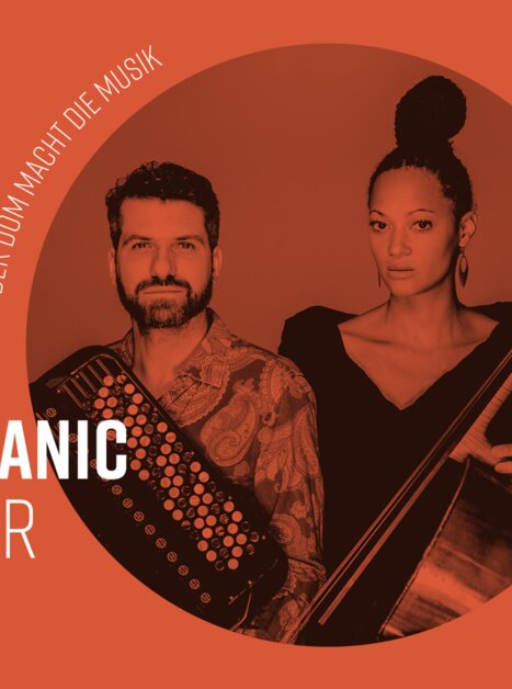 Konzertankündigung für Spaemann & Bakanic am 21.04.2026 um 20 Uhr im Dom im Berg, Graz. | © Andrej Grilc