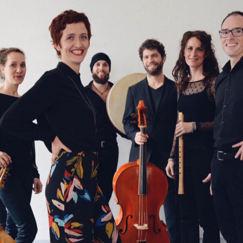 Quadriga Consort | © Leonie Trefflinger Bild der Musikerinnen und Musiker von Quadriga Consort | © Leonie Trefflinger