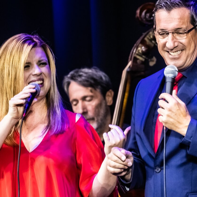 Simone Kopmajer und Viktor Gernot | © Andreas Müller