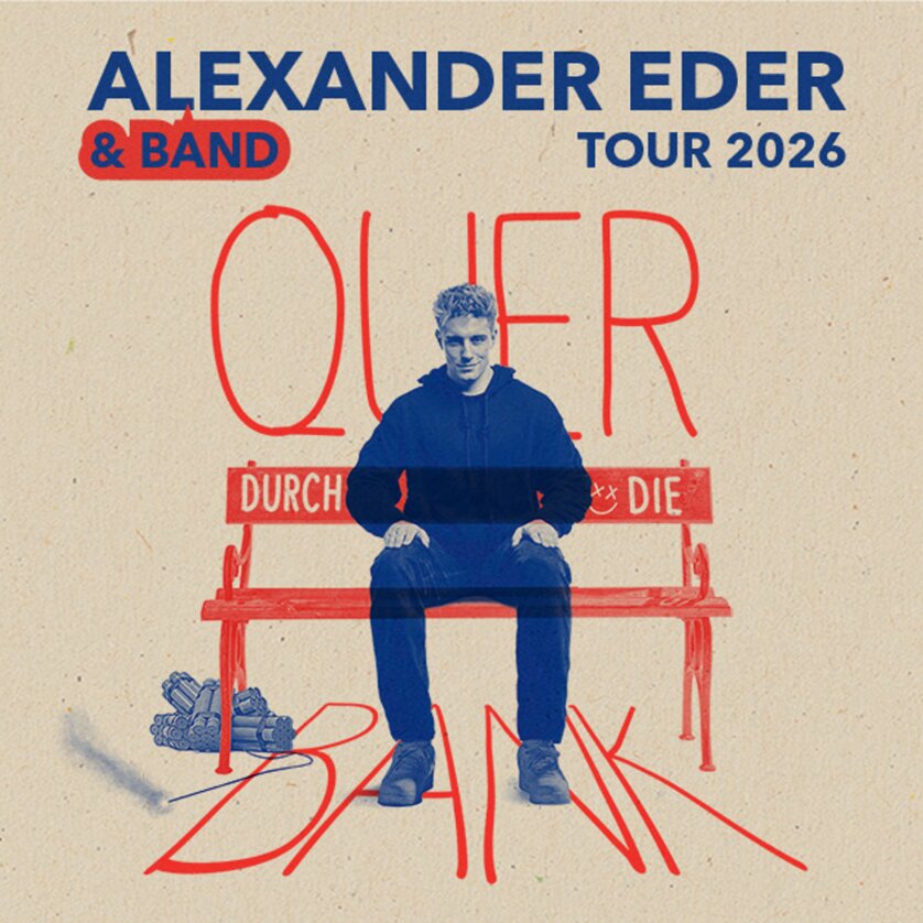 Poster für die Tour 2026 von Alexander Eder und Band. | © Alexander Eder