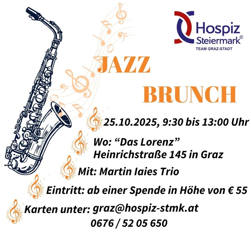 Jazzbrunch Hospizverein Steiermark | © Hospizverein Steiermark Jazzbrunch Hospizverein Steiermark | © Hospizverein Steiermark