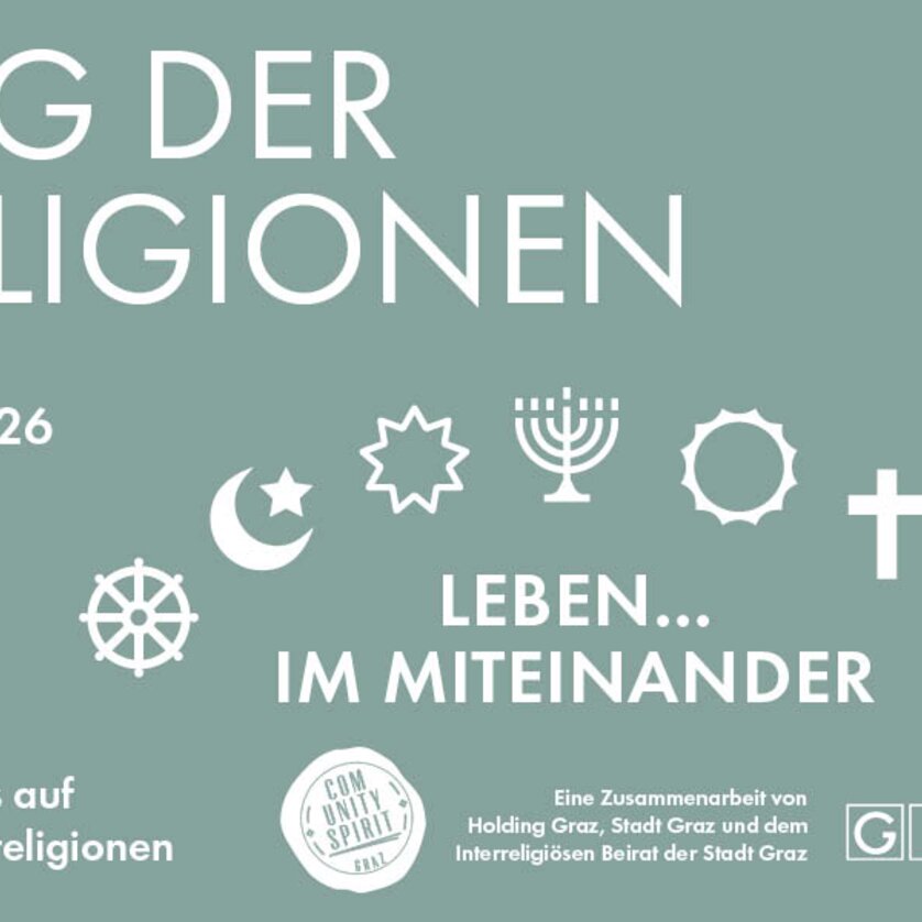 Tag der Religionen 2026 | © Stadt Graz - achtzigzehn