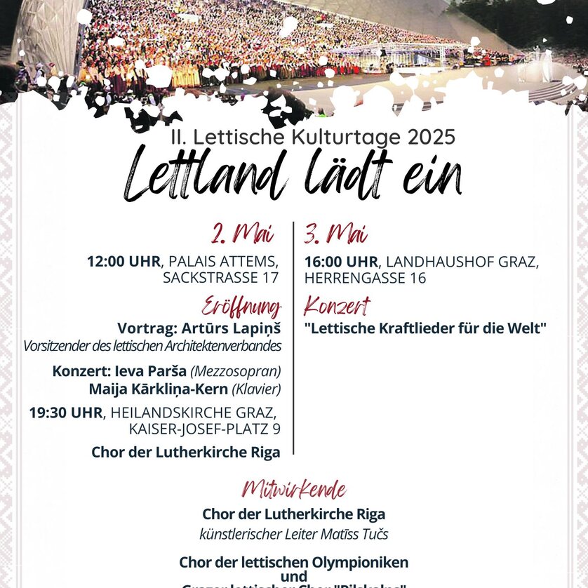 Lettische Kulturtage | © Lettischer Kulturverein Lettische Kulturtage | © Lettischer Kulturverein