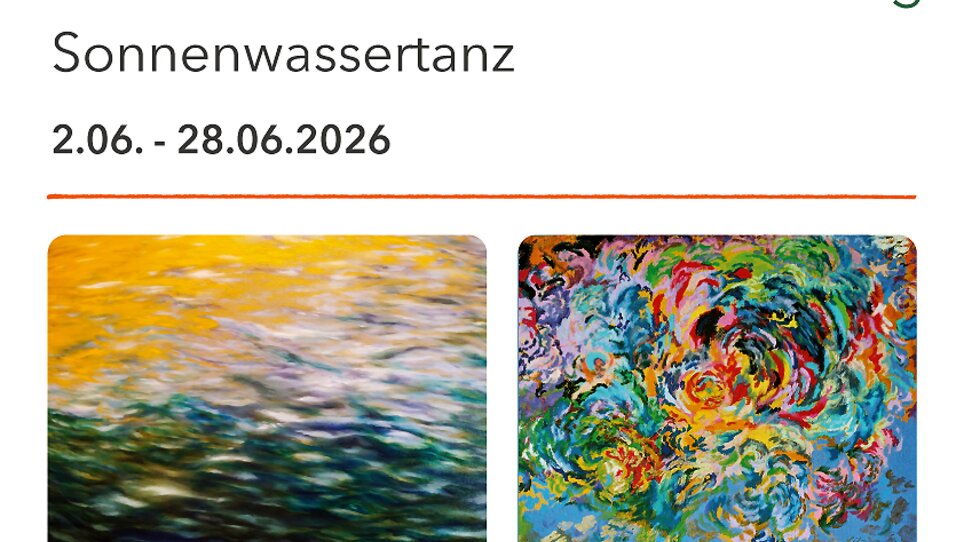Einladungsplakat zur Kunstveranstaltung mit Beatrix Prinz und LiLA Herderberg in Graz.