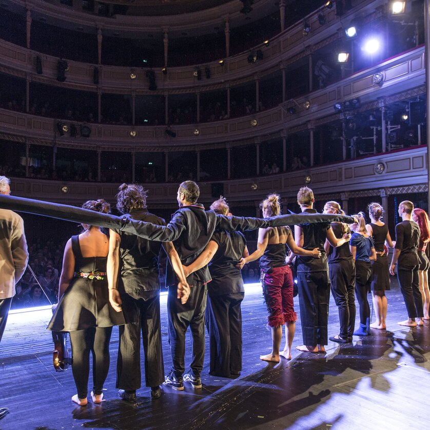 Lange Nacht der Geschichten Kuenstler Schauspielhaus | © Nikolaus Pfusterschmid