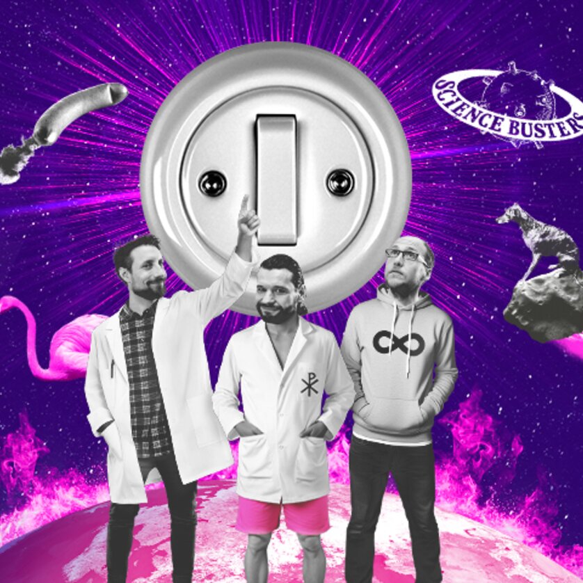 Science Busters – Weltuntergang für Fortgeschrittene | © Science Busters - Büro Alba Science Busters – Weltuntergang für Fortgeschrittene | © Science Busters - Büro Alba