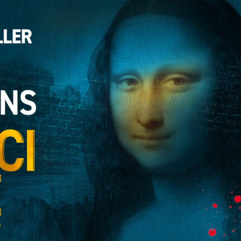 Werbung für Dan Browns Der Da Vinci Code, live auf der Bühne. | © Der Da Vinci Code