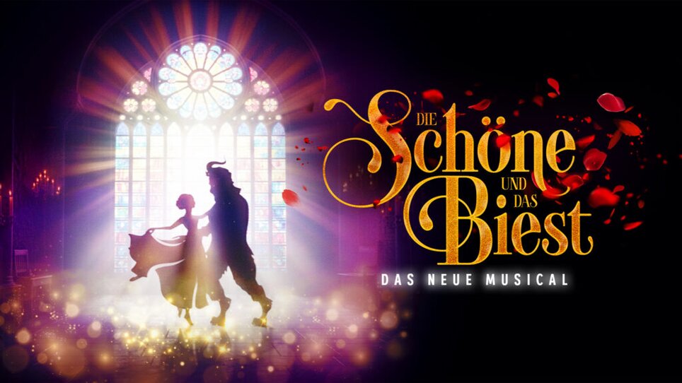Szene aus dem Musical Die Schöne und das Biest mit tanzendem Paar. | © ShowSlot