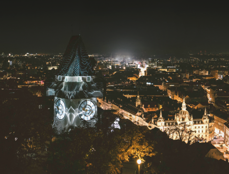 Klanglicht - Chronos by MO YA | © Luke Goodlife - Klanglicht 2022