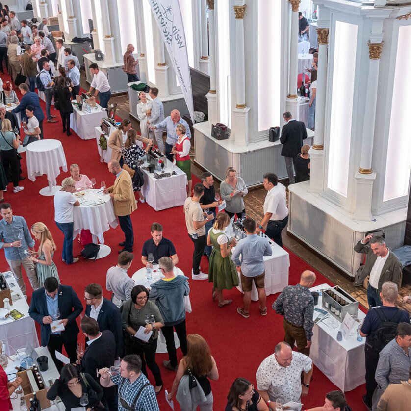 Riedenweinpräsentation in der Alten Universität Graz | © Wein Steiermark - Fotokuchl Riedenweinpräsentation in der Alten Universität Graz | © Wein Steiermark - Fotokuchl