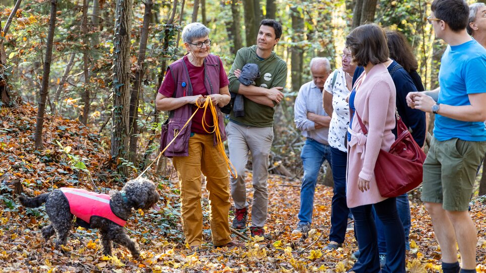 Trüffelwanderung im Grazer Leechwald | © Graz Tourismus - Harry Schiffer