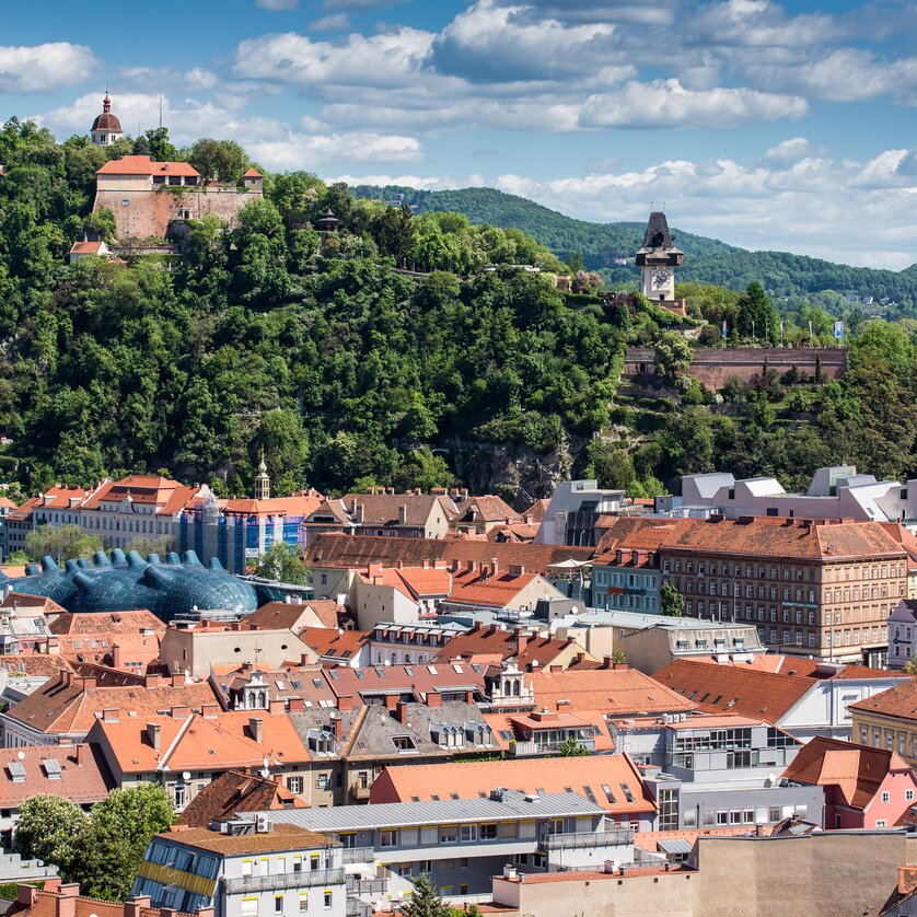 Schlossberg | © Graz Tourismus - Harry Schiffer Schlossberg | © Graz Tourismus - Harry Schiffer